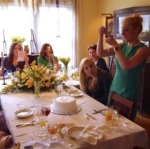 Bridal Shower with Cake Pulls